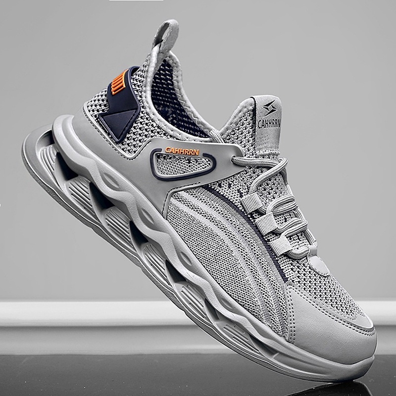 Flyknit muške mrežaste tenisice, prozračne ljetne casual obuće
