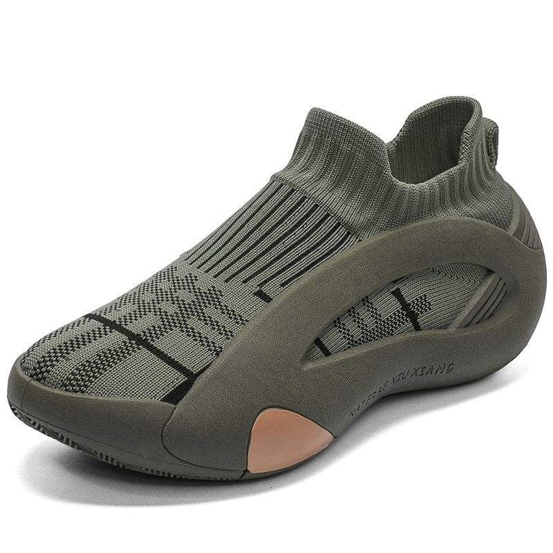 Pánske letné sieťové tenisky na slip-on, priedušné, protišmykové