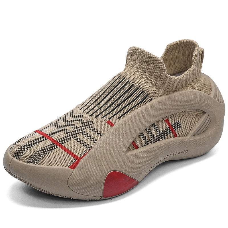 Pánske letné sieťové tenisky na slip-on, priedušné, protišmykové