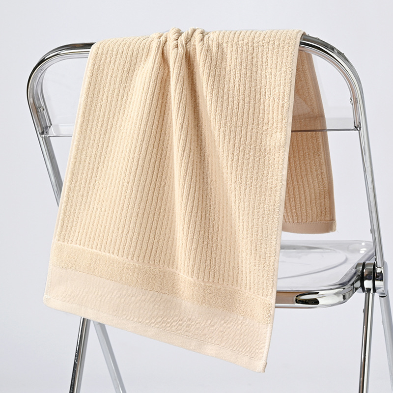 Személyre szabott 100% pamut törölköző, 34×74 cm, jacquard szövés, 32 szál, 100 g, arc- és testtörölköző, színek: kék, fehér, krém, szürke, lila