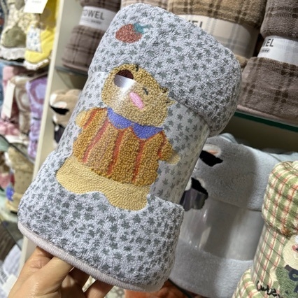 Prosop drăguț, gros, pentru baie și plajă, cu o absorbție mai bună decât bumbacul, nu lasă scame, pentru cupluri și copii, uscare rapidă, din fleece coral
