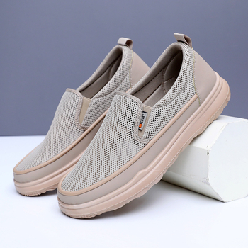 Muške prozračne mrežaste slip-on tenisice za proljeće i ljeto – udobne svakodnevne obuće