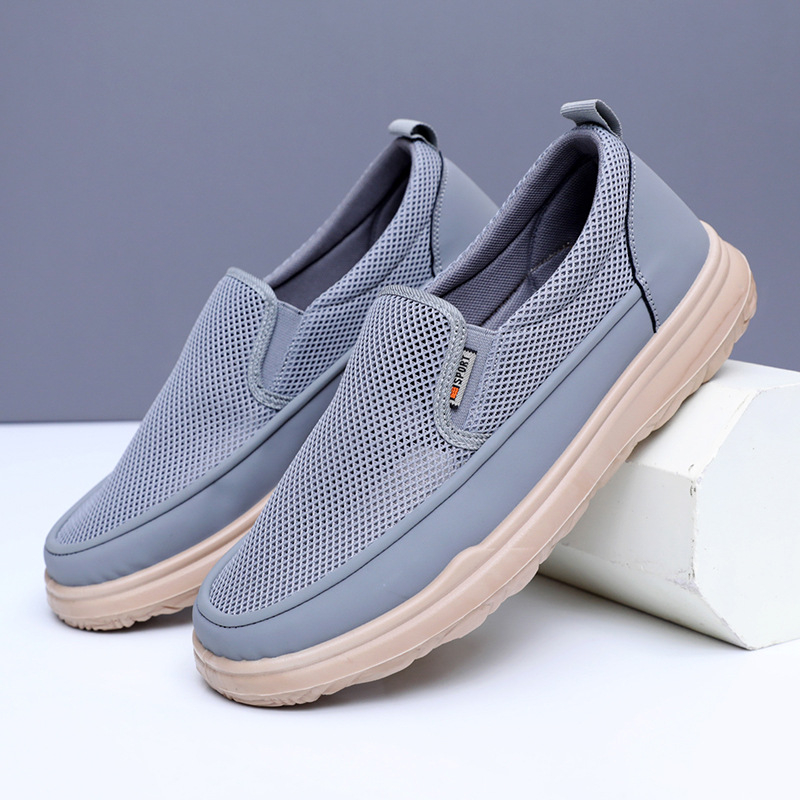 Muške prozračne mrežaste slip-on tenisice za proljeće i ljeto – udobne svakodnevne obuće