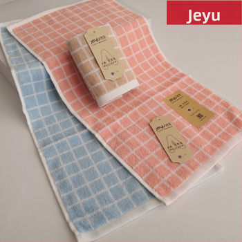 Jieyu detský uterák, absorpčný, so štvorcovým vzorom s anjelským tvárom, J0024T