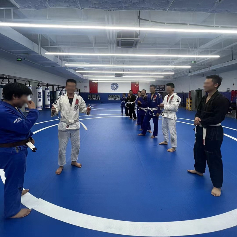 Podloga za borilačke vještine i Taekwondo s XPE pjenu, mekana zaštita za djecu, antikolizijska, jednostavna za čišćenje, rolna prostirka za teretanu