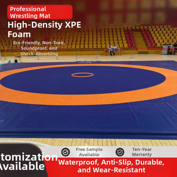 Podložka na zápasenie a bojové umenia pre tréning: Sanda, Taekwondo, Judo, voľný zápas