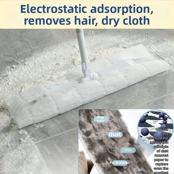 Kakama utierka na odstraňovanie prachu pre pod, papier na čistenie vlasov, elektrostatický papier na mop, domáce upratovanie – prispôsobiteľné