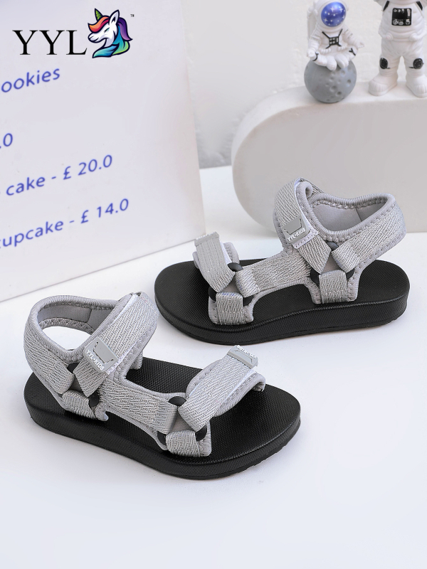 Dječje ljetne mrežaste sandale za plažu, unisex, lake, protuklizne, s Velcro kopčom, za plažu