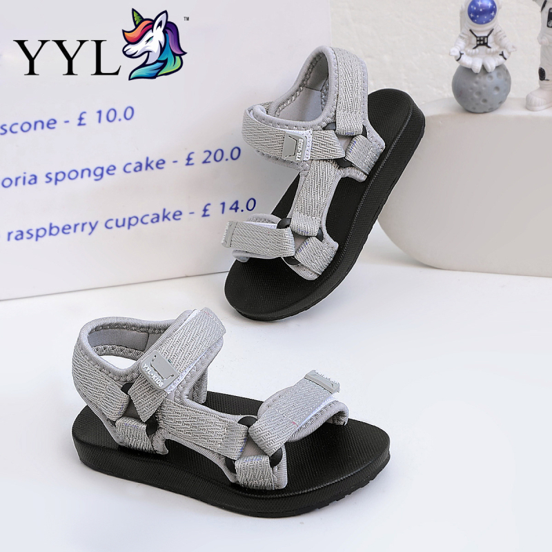 Dječje ljetne mrežaste sandale za plažu, unisex, lake, protuklizne, s Velcro kopčom, za plažu