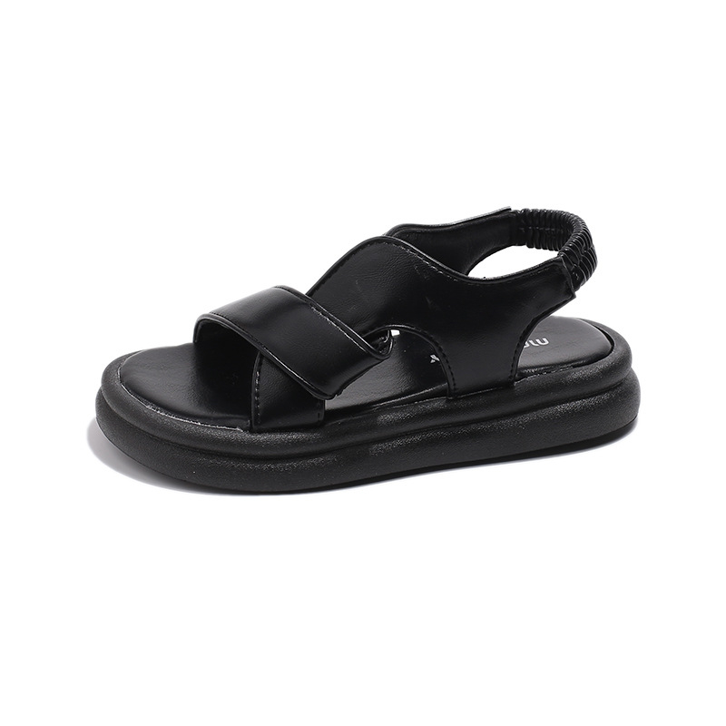Gyerekeknek készült koreai stílusú nyári strandpapucs, puha talpú, csúszásmentes, nyitott lábujjú, slip-on