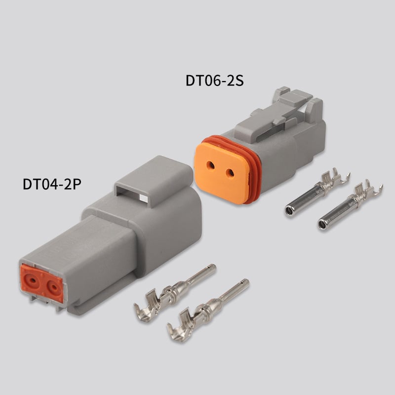 Deutsch DT04-2P/DT06-2S водоустойчив кабелен конектор