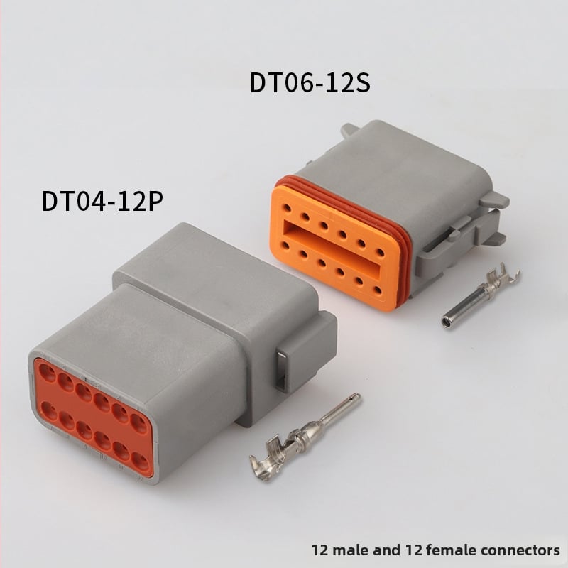 Deutsch DT04-2P/DT06-2S vodotesný konektor pre kabeláž