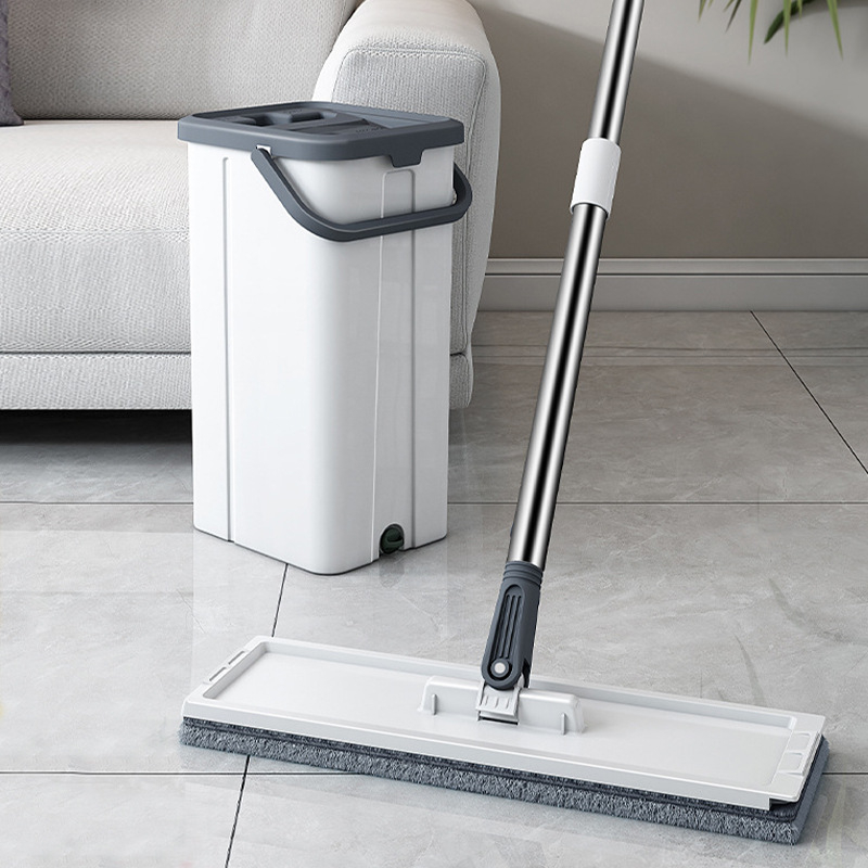 Dongfang Liangjie 40 cm široki plosnati mop s bezdotnim stiskanjem – kućni set