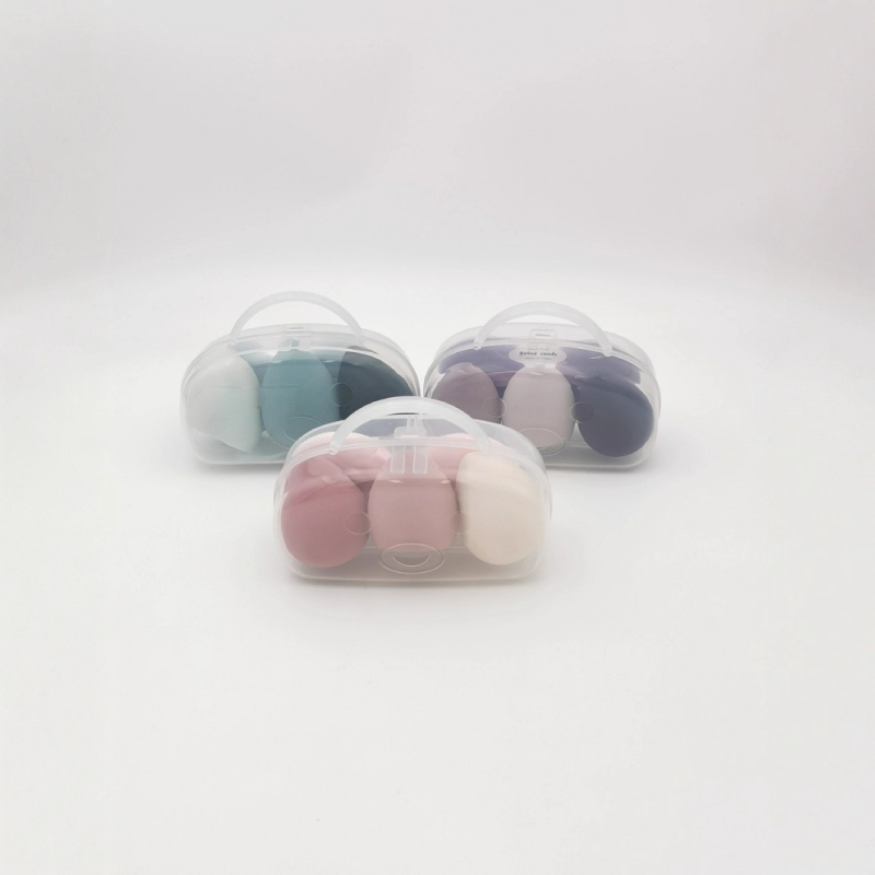 Tök alakú sminkszivacs, hidrofil, latexmentes anyag, logóval ellátott csomagolás, nedvesítés hatására tágul
