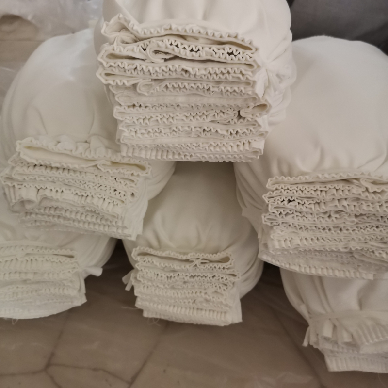 Mâneci din piele albe pentru bucătărie, protecție groasă pentru industrie alimentară și hoteluri