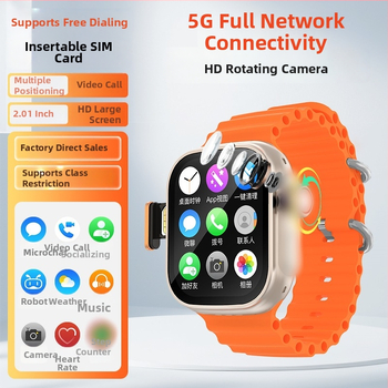 Huaqiangbei S10 detské telefónne hodinky so slotom na SIM karty, vodeodolné, kamera, Micro Chat, smart hodinky