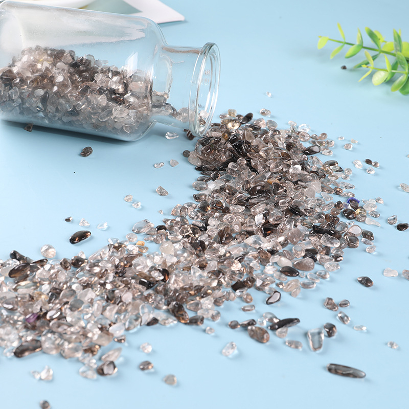 500 g čajnih kristalnih šljunka za ukrašavanje lonaca, DIY šljunak