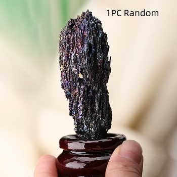 Prirodni višebojni mineralni uzorak, sirovina karbida silikija, kristali minerala, dragulji, didaktički primjerak, ukras za akvarij