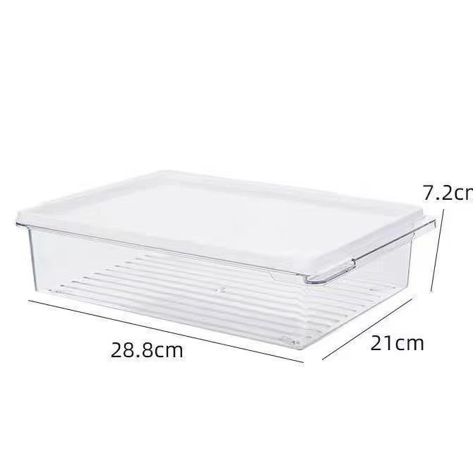 Prozirna desktop kutija za perle i bedževe, velika kapaciteta, zatvorena, otporna na prašinu, u stilu kutije za žitarice