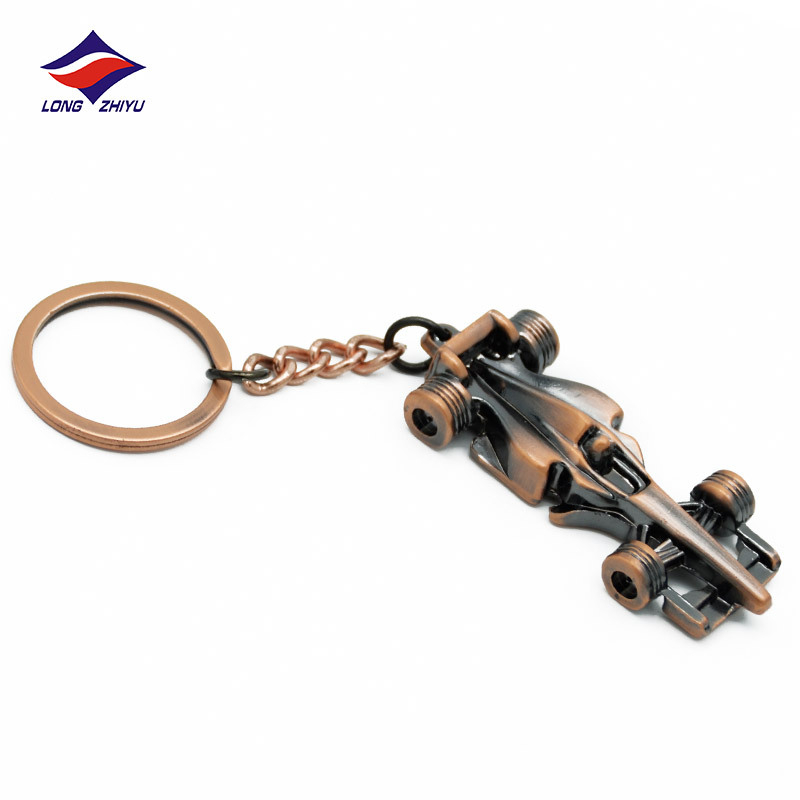 Long Zhiyu metalni ključni lanac za automobil, 3D model automobila, prilagodljiv