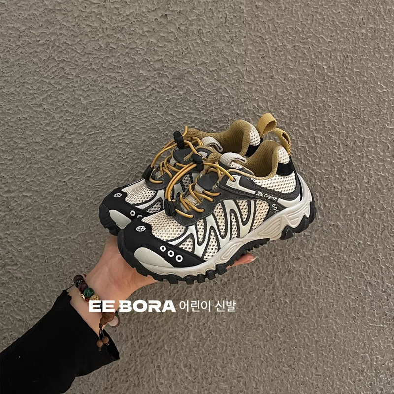 Dječje tenisice za proljeće 2026, prozračne casual dad sneakers s mango-toe dizajnom za dječake i djevojčice
