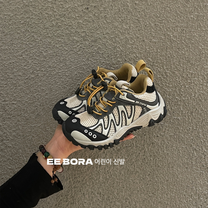 Dječje tenisice za proljeće 2026, prozračne casual dad sneakers s mango-toe dizajnom za dječake i djevojčice