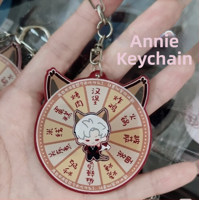 DIY darček: akrylový otočný prívesok – chibi anime postava