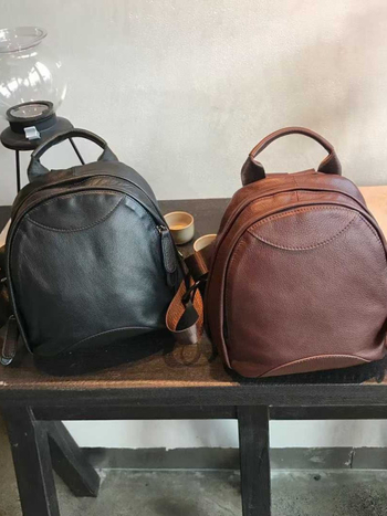 Ruksak od najkvalitetnije kože, retro stil, ženski putni ruksak velike kapacitete
