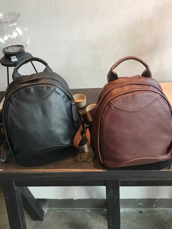 Ruksak od najkvalitetnije kože, retro stil, ženski putni ruksak velike kapacitete
