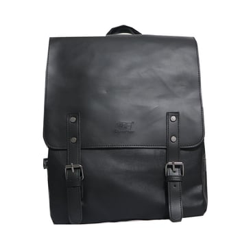 ThreeBox σακίδιο πλάτης, unisex για ταξίδια και σχολείο, PU δέρμα, αδιάβροχο και ανθεκτικό στη φθορά, τραπεζοειδές σχήμα, 20–35 L