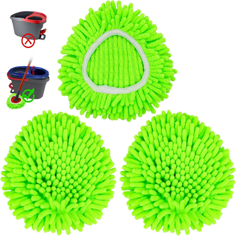 Zamjenska glava za rotirajući mop Vileda/O-Cedar RinseClean, chenille, druga generacija