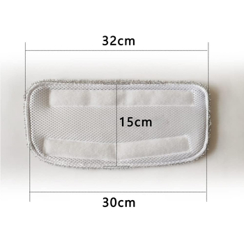 GorFanty GF-6610 parni mop — glava mopa od tkanine s zamjenjivom čistilnom podlogom