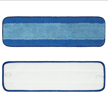 Microfiber plošna krpa za Bona mop s Velcro zatvaranjem, zamjenska krpa s apsorpcijom za mokro i suho korištenje