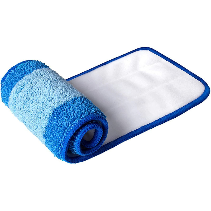 Microfiber plošna krpa za Bona mop s Velcro zatvaranjem, zamjenska krpa s apsorpcijom za mokro i suho korištenje