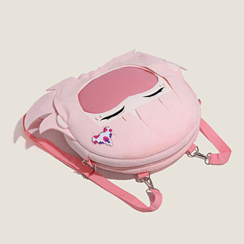 Plišana torbica preko ramena s Chiaki Nanami iz Danganronpa, anime dodatak s pretincem za pohranu