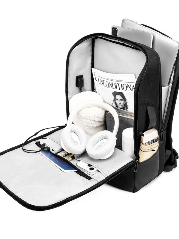Rucsac unisex pentru laptop de 15 inchi, material Oxford, impermeabil, 20–35 L, pentru afaceri și navetă