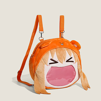 Umaru-chan pliš torba preko ramena s džepom za telefon