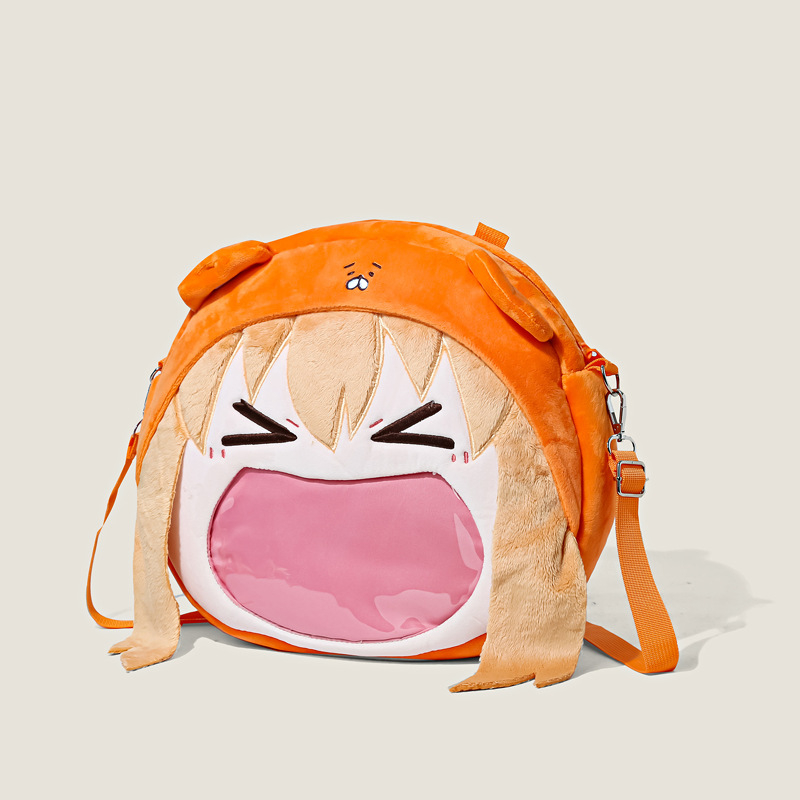 Umaru-chan pliš torba preko ramena s džepom za telefon