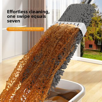 Plochý mop Chenille 42 cm pre suché a mokré čistenie