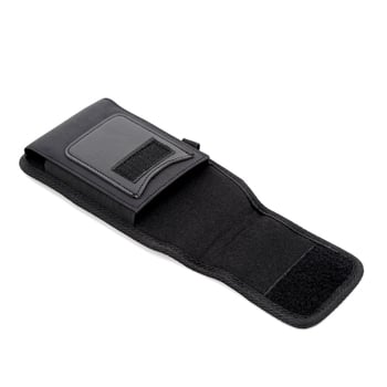 Geantă de talie pentru telefon, bărbați, din Oxford, design vertical, de purtat pe curea, portofel pentru monede din nylon