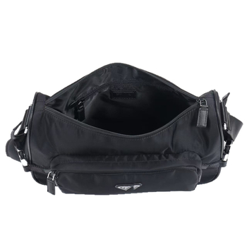Geantă crossbody pentru bărbați, din material Oxford, impermeabilă, cu multiple compartimente și capacitate mare pentru călătorii, potrivită pentru laptop de 8 inci