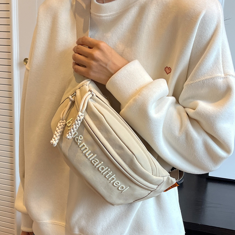 Najlon Crossbody torba za biciklizam, unisex, gradski stil, proljeće 2025