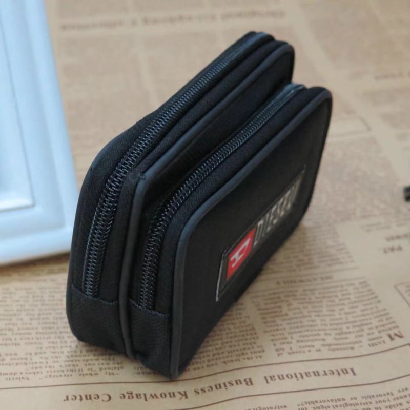Geantă de talie pentru telefon, multifuncțională, mini buzunar pentru monede și chei, model camuflaj