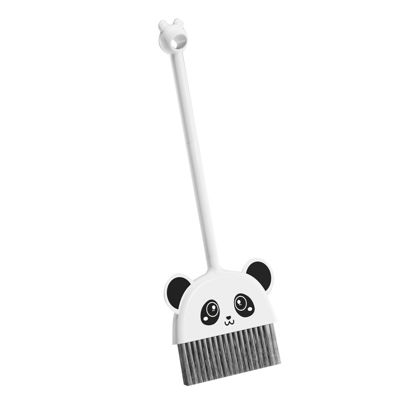 Set dječje metle s Panda motivom – alat za čišćenje sa malom metlom i lopaticom za prašinu