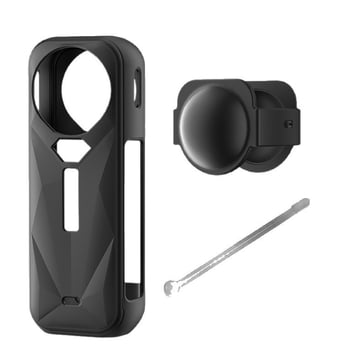 Insta360 X5 silikonska futrola za sportsku kameru – zaštitno kućište i poklopac objektiva