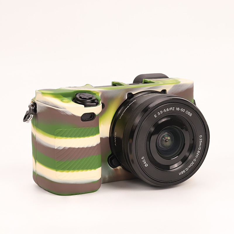 Szilikon tok Sony a6000 kamerához, kompatibilis az A6300 és az A6500 modellekkel, szilikon védelem