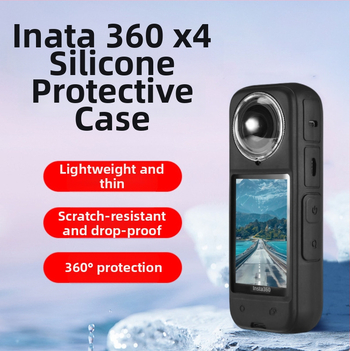 Insta360 X4 silikónový kryt objektívu a kryt tela
