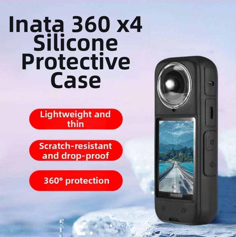 Insta360 X4 silikónový kryt objektívu a kryt tela