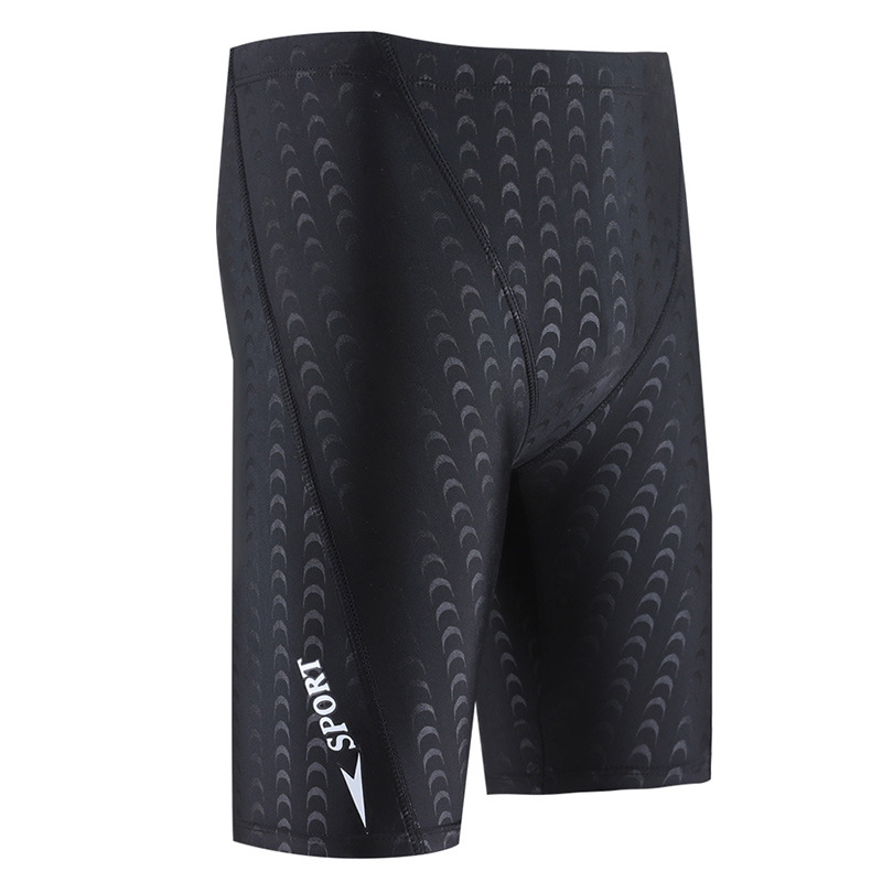 Muške kupaće hlače s teksturom morskog psa, materijal poliester-elastan, briefs stil