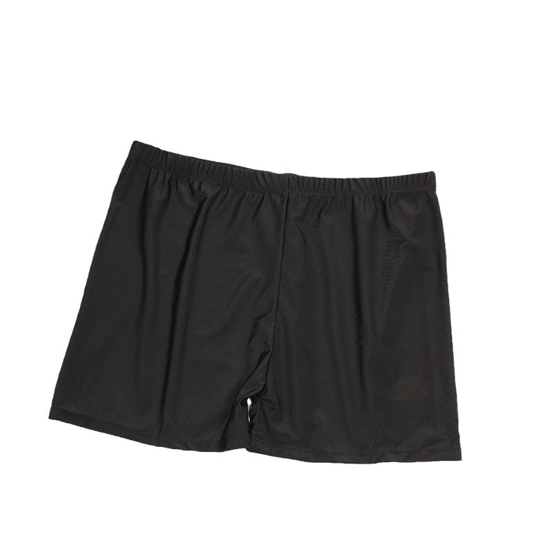 Muške kupaće hlače plus veličine, crne, boxer stil, za bazen i spa
